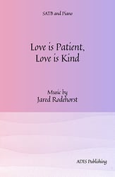 Love is Patient, Love is Kind SATB choral sheet music cover